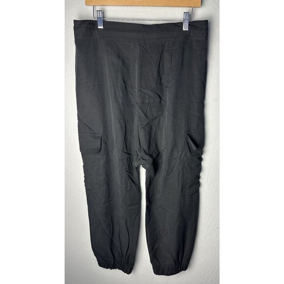 NWT Zara Women's Button Front Drop Crotch Harem Pants Size MEDIUM - Picture 2 of 5